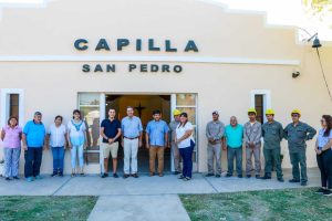 CAPITANICH INAUGURÓ LA REFACCIÓN DE LA CAPILLA SAN PEDRO