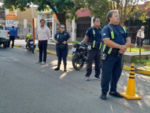 INTENSIFICARON LOS CONTROLES DE MOTOS EN LOS ACCESOS AL CENTRO DE RESISTENCIA