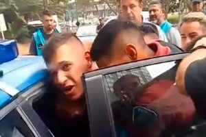 «YO SOY EL JEFE, YO GANÉ»: LOS GRITOS DEL ASESINO DE LA MUJER POLICÍA CUANDO LO LLEVABAN PRESO